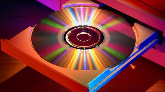 Kompaktní disk, ilustrační foto
