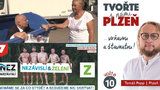 Bizarní kampaň vrcholí: Primátor v popelnici, naháči i „voňavá a šťavnatá“ Plzeň