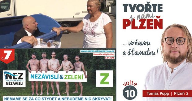 Bizarní kampaň vrcholí: Primátor v popelnici, naháči i „voňavá a šťavnatá“ Plzeň