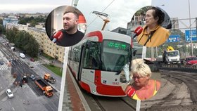 Anketa Blesku v ulicích Prahy, Brna a Ostravy: Co lidi trápí a štve? Špatná doprava i řada dalších věcí