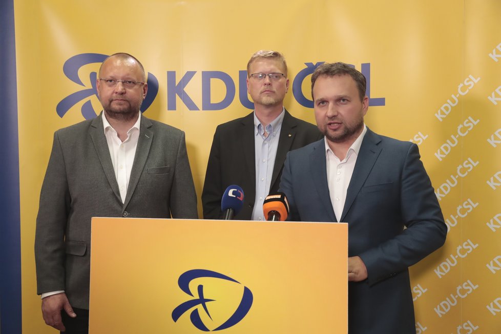 Komunální volby 2018: Tisková konference KDU-ČSL.