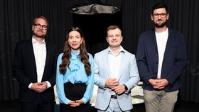První předvolební debata Blesku: Hádky o Babiše, fašisty i bydlení, kritika Motoristů