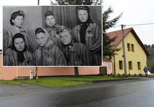 V této budově býval ženský koncentrák. Neosvobodili ho Američané, ale polská Svatokřížská brigáda.