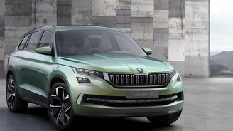 Nový koncept velkého SUV od Škody bude mít hybridní pohon