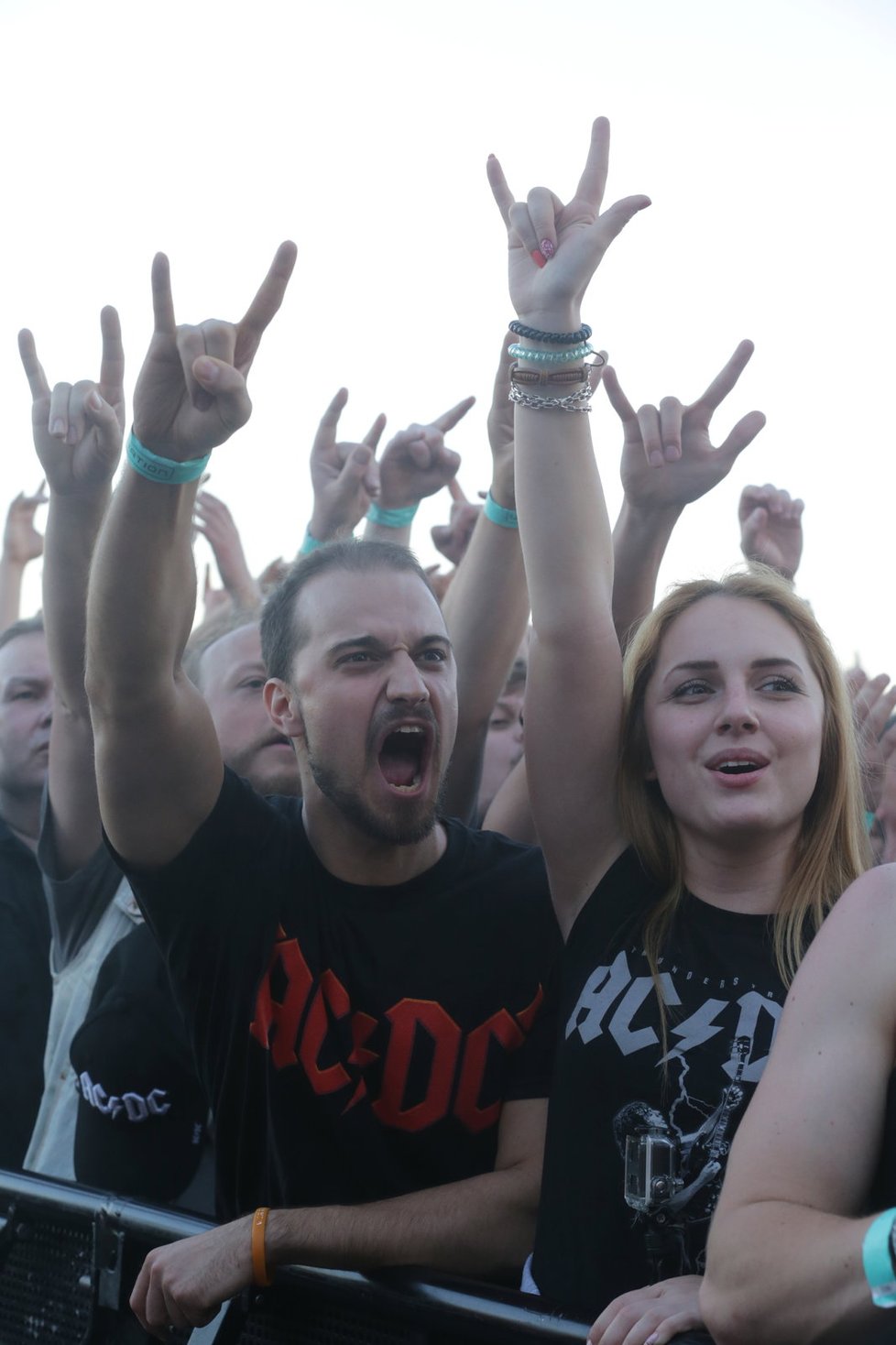 AC/DC předvedli v Praze svou show.