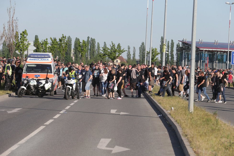 AC/DC předvedli v Praze svou show.