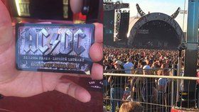 Koncert se fanouškům AC/DC líbil, občerstvovací karta jim lezla na nervy.