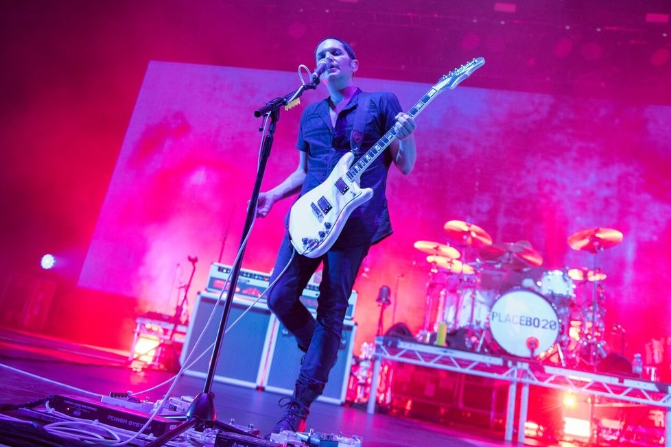 Brian Molko z kapely Placebo