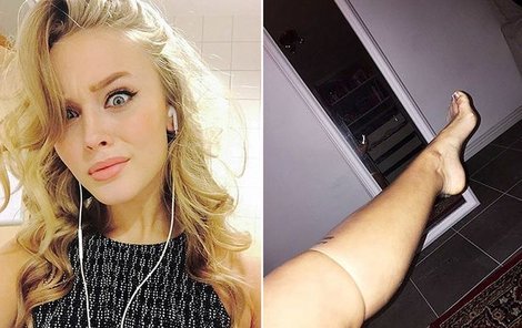 Zara Larsson a její test rozpínavosti kondomu.