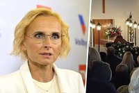 Pohřeb Karla Konečného (†77)! Předsedkyně KSČM nad rakví otce: Nikdy jsi nepřevlékl kabát