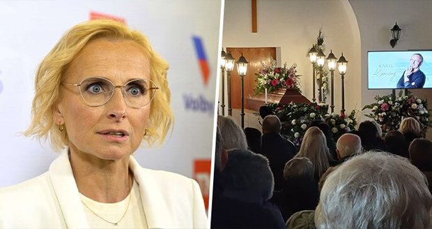 Předsedkyně KSČM Kateřina Konečná (44) pohřbila v Novém Jičíně otce Karla Konečného (77).