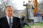 Lavrov žádá, aby byl obnoven pomník Koněva.
