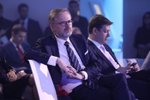 Ideová konference ODS: Premiér Petr Fiala a místopředseda Sněmovny Jan Skopeček (13.5.2023)
