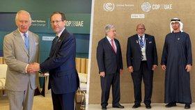 Státníci přijeli na klimatickou konferenci do Dubaje (1.12.2023).