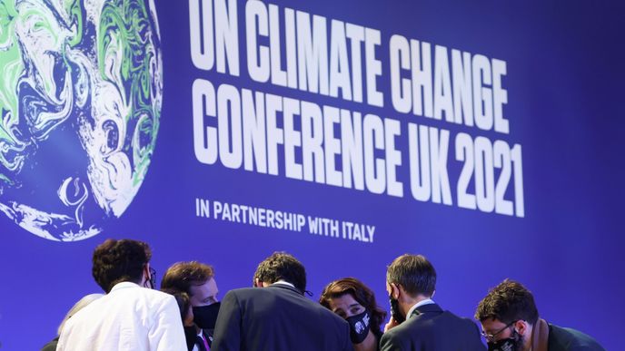 Konference COP26 ve skotském Glasgow (12. 11. 2021)