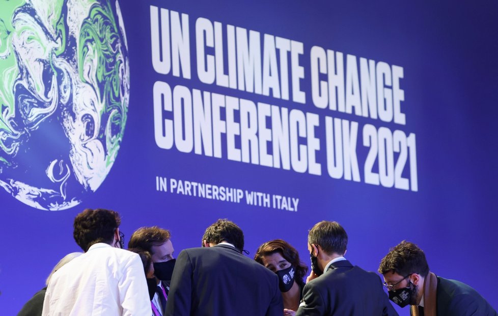Konference COP26 ve skotském Glasgow (12. 11. 2021)