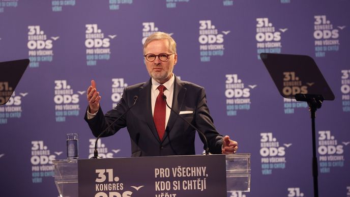 Projev Petra Fialy (ODS) na kongresu ODS v Ostravě (13.4.2024)