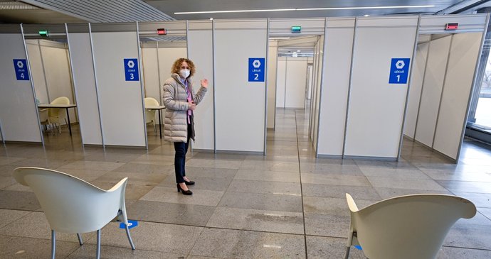 V kongresovém centru otevřela Praha nové metropolitní očkovací centrum