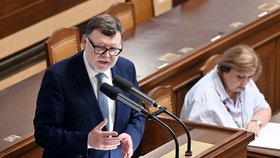 Schůze Poslanecké sněmovny ke konsolidačnímu balíčku: Ministr financí Zbyněk Stanjura (ODS) (12.7.2023))
