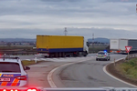 Policejní kontroly na dálnici D1 a D2 v okolí Brna.