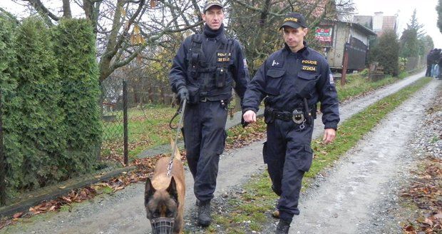 Zloděje objevili majitelé chatky, když byl ještě uvnitř: Policejní pes mu nedal šanci 