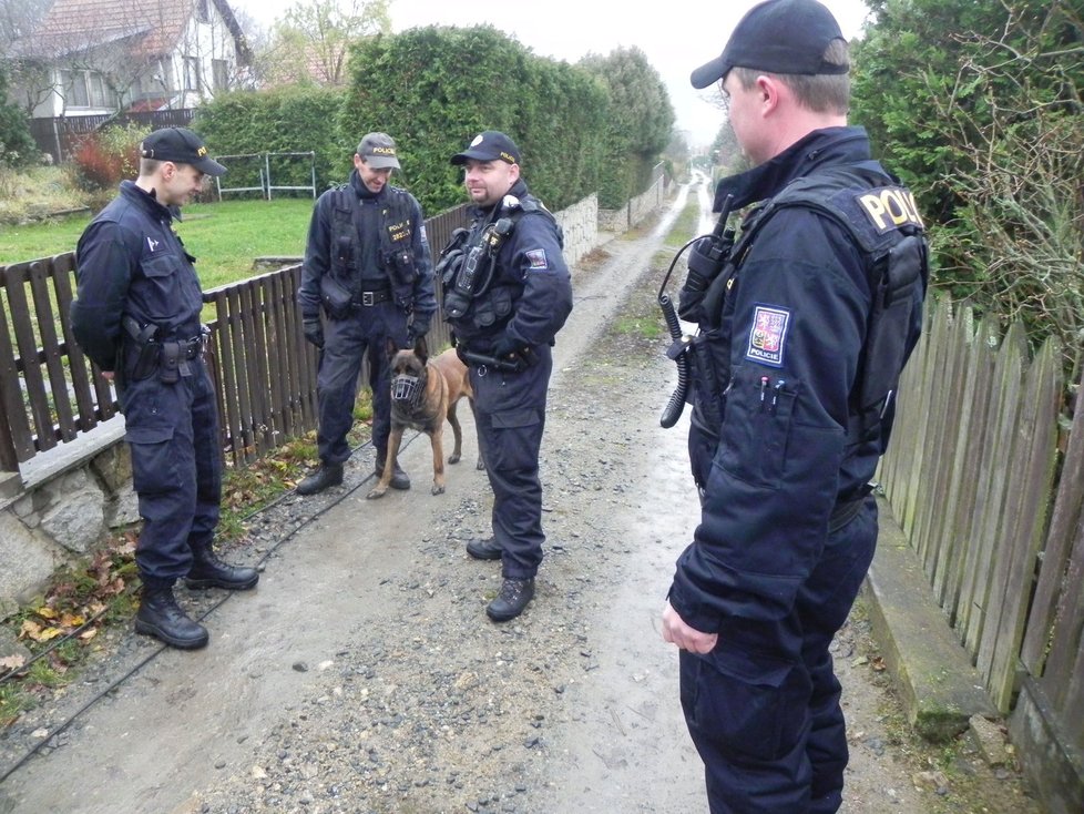 Policejní hlídky, psovodi a jezdci na koních v úterý zkontrolovali stovku chat v okolí Ivančic.