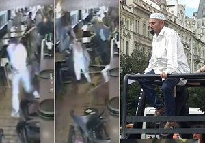 Konvičkova akce na Staroměstském náměstí vyděsila turisty.