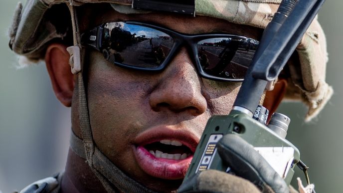 Americký voják, ilustrační foto