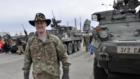 Jízda dragounů, tedy americký vojenský konvoj, vyrazila z Estonska přes Lotyšsko a Litvu