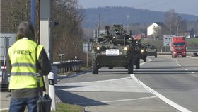 Konvoj USA projel Českem i loni v březnu