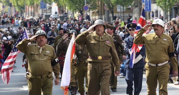 2017: Vyvrcholením Slavností svobody v Plzni byl Convoy of Liberty.