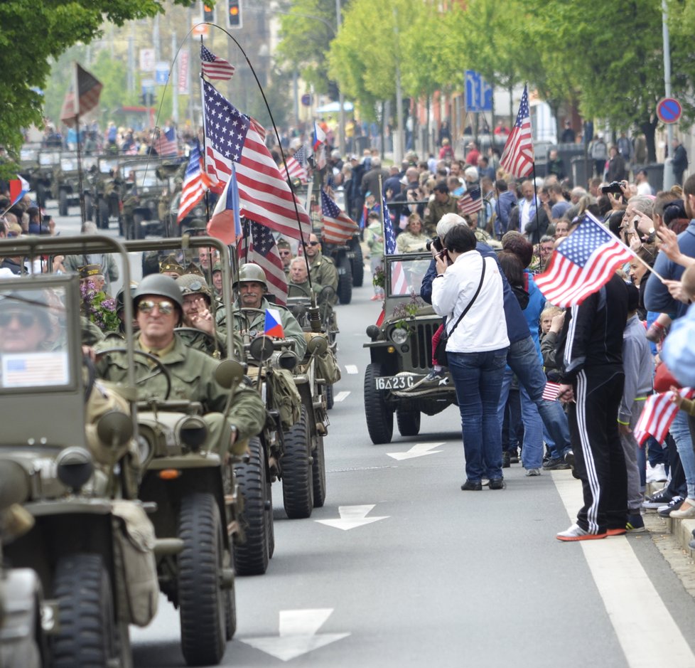 2017: Vyvrcholením Slavností svobody v Plzni byl Convoy of Liberty.