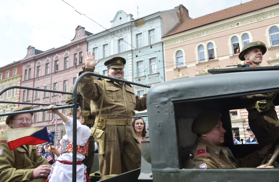 Vyvrcholením Slavností svobody 2017 v Plzni byl Convoy of Liberty.