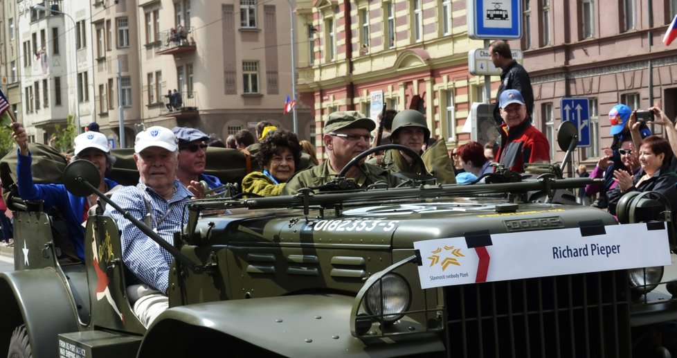 Vyvrcholením Slavností svobody 2017 v Plzni byl Convoy of Liberty.