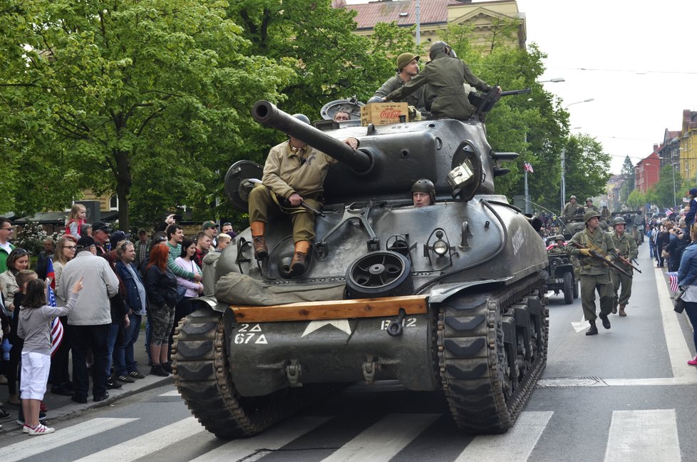 2017: Vyvrcholením Slavností svobody v Plzni byl Convoy of Liberty.