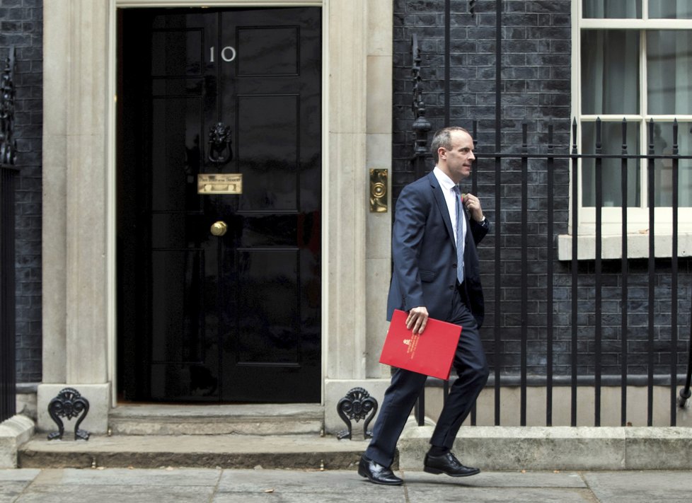 Dominic Raab, bývalý britský ministr pro brexit