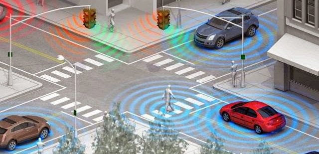 Kooperativní inteligentní dopravní systémy (C-ITS) jsou systémy založené na komunikaci (výměně dat) mezi samotnými vozidly a také mezi vozidly a zařízením na silniční infrastruktuře.