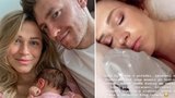Jágrova ex Kopřivová měsíc po porodu: Skončila v nemocnici! Křeče, bolest, horečky...