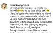 Veronika Kopřivová se s Michaelou na Instagramu neshodla...