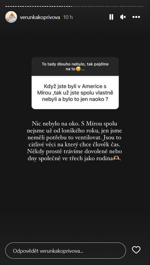 Veronika Kopřivová odpovídala na dotazy fanoušků.
