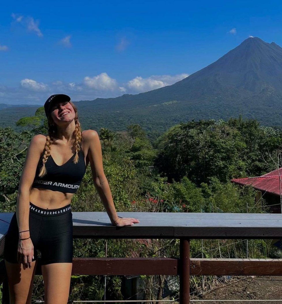 Veronika Kopřivová na Kostarice