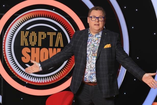 Václav Kopta ve své Koptashow