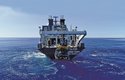 Výzkumnou loď Falkor provozuje americký Schmidtův institut pro výzkum oceánů