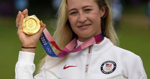 Jedna z nejlepších golfistek planety a olympijská šampionka Nelly Kordová Jedna z nejlepších golfistek planety a olympijská šampionka Nelly Kordová