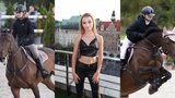 Kordula Stropnická (17) překvapila jako nadějná jezdkyně Skvělý úspěch na novém koni!