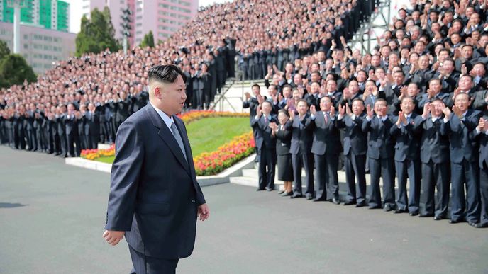 Severokorejský diktátor Kim Čong-un - ilustrační snímek.