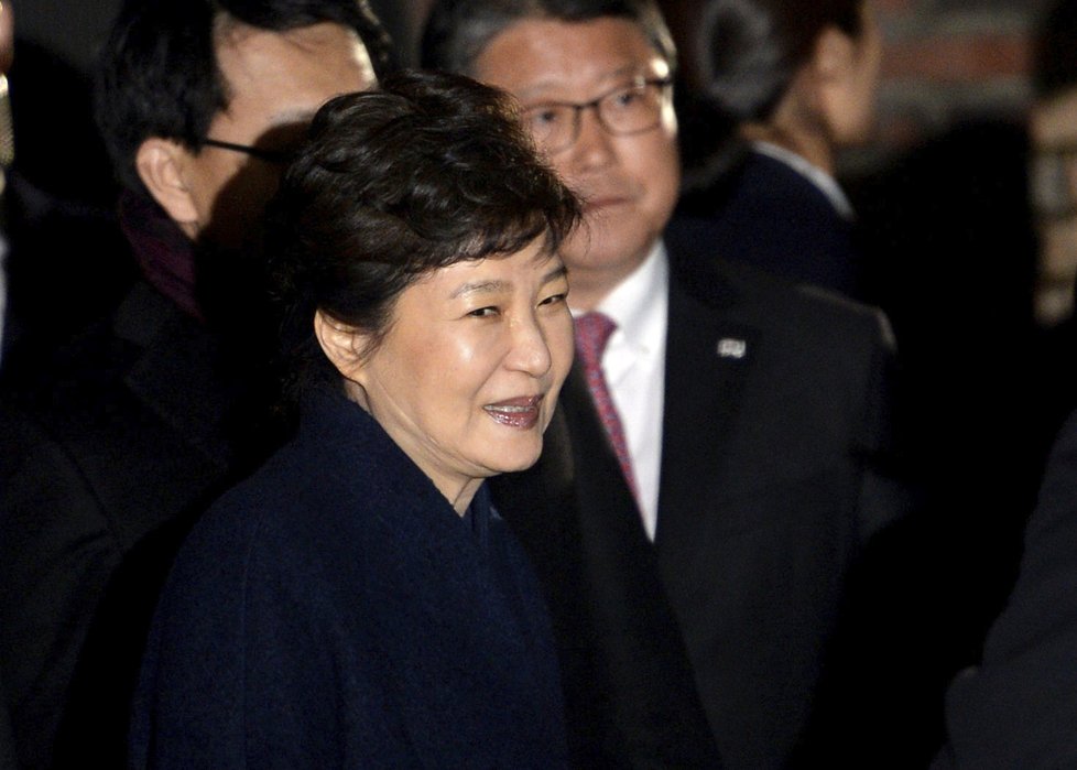 Jihokorejská exprezidentka Pak Kun-hje
