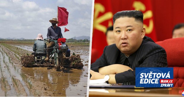 KLDR hrozí hladomor, Kim Čong-un to přiznal. Lidé umírají hlady a žebrají, proč?