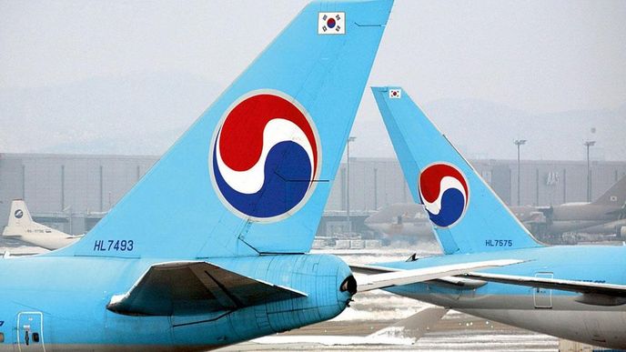 Letadla Korean Air.