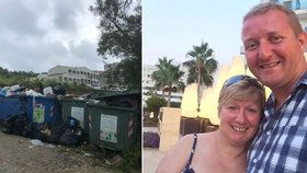 Manželé Clarkovi z Velké Británie zažili na Korfu dovolenou hrůzy